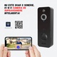 Sonerie Inteligenta HD cu WiFi, Microfon, Detectie de Miscare, Wide Angle si Night Vision