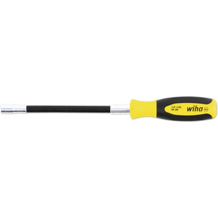 Отвертка с гъвкав вал Wiha 150mm, за битове 1/4″