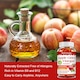 Bomboanele gumate vegane cu otet de mere pentru slabit, scadere in greutate, detoxifiere enzimatica, stimuleaza metabolismul, suprima pofta de mancare Cidru de mere, Secret de Peau, 60 buc, Alhena®