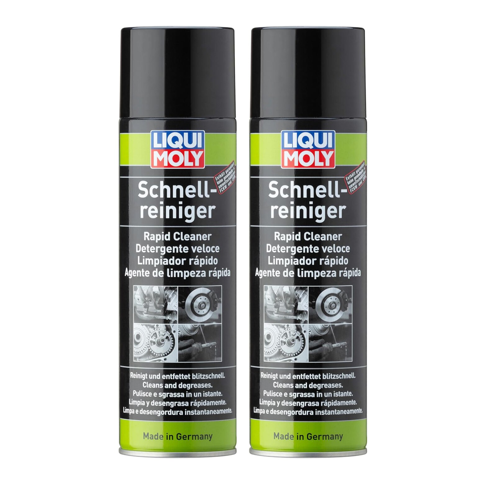 Опаковка 2 х Liqui Moly Спрей за бързо почистване на спирачна система ...