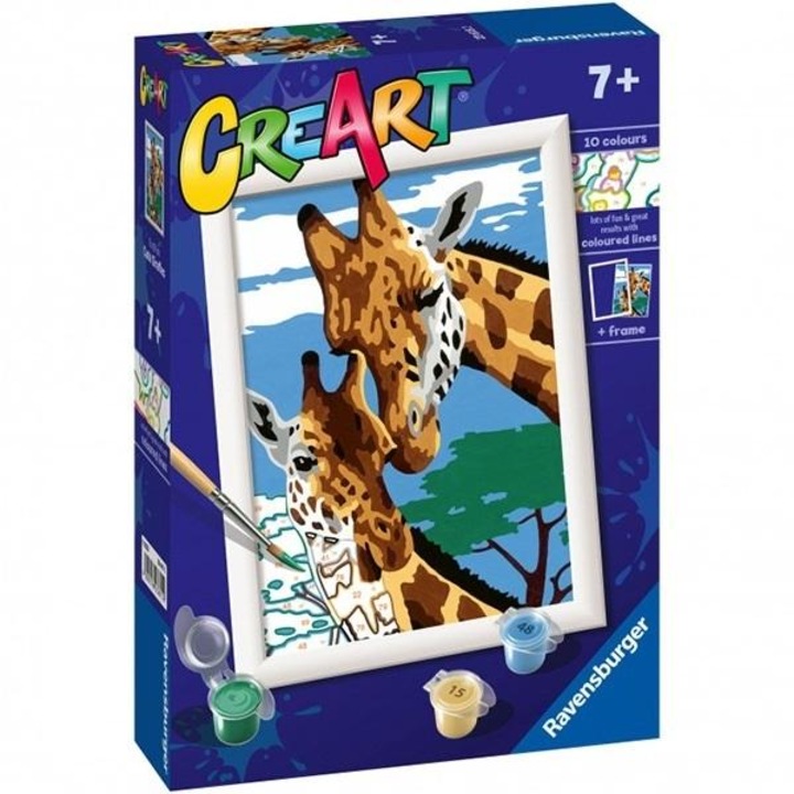 Set pictura copii CreArt, Ravensburger, Cu accesorii, 7 ani+, Multicolor