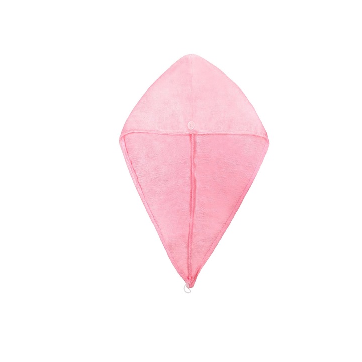 Кърпа за подсушаване на коса, Hair Wrap, розова