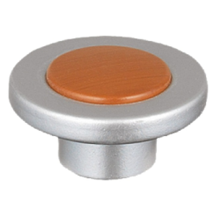 Körbútor gomb, műanyag, 1103-06, cseresznye