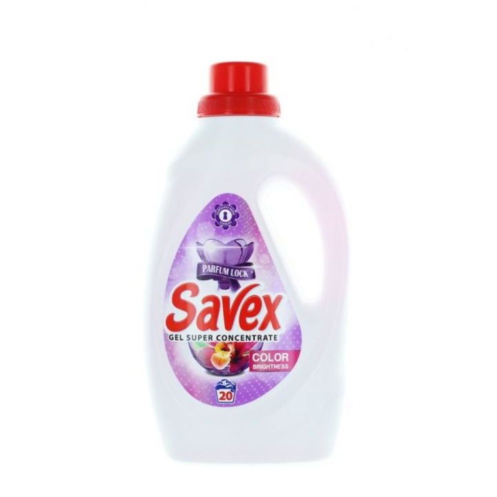 Detergent Lichid Savex 1.1L Color Brightness 20 Spalari