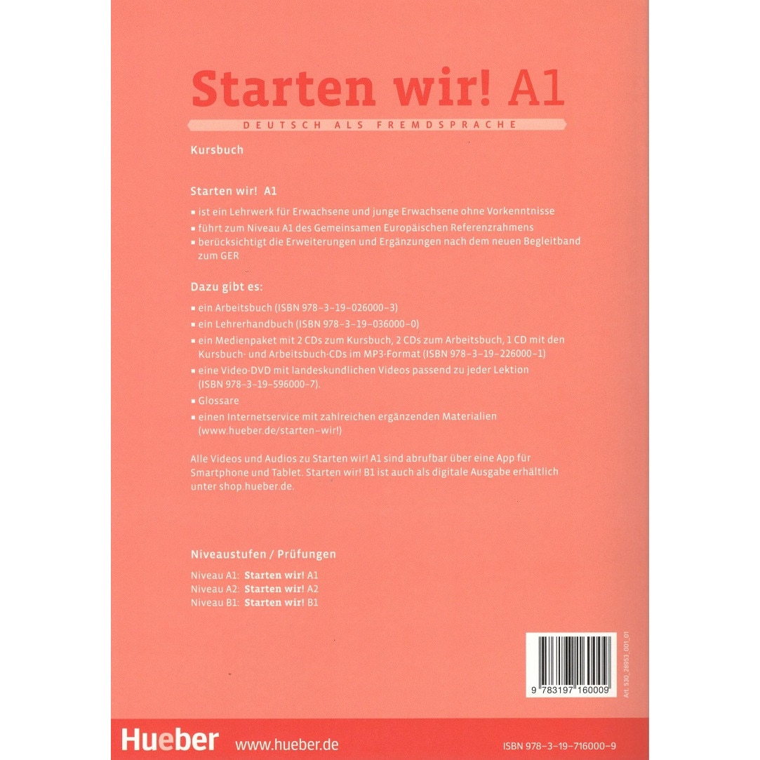 Starten wir! A1. Kursbuch ; Rolf Bruseke - eMAG.ro