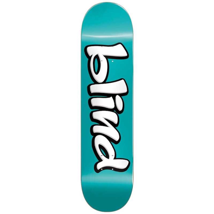 Board pentru skateboard, Blind, 7.75', Albastru/ Alb