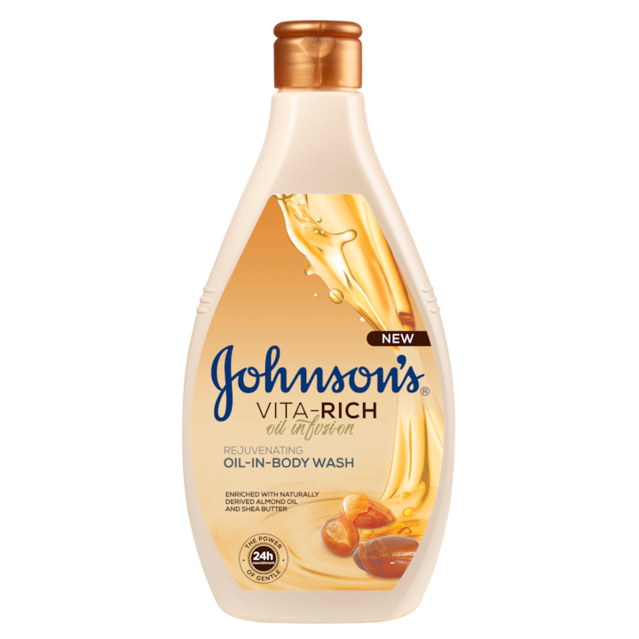 Gel de dus revitalizant JOHNSON'S® VITA-RICH, 400 ml
