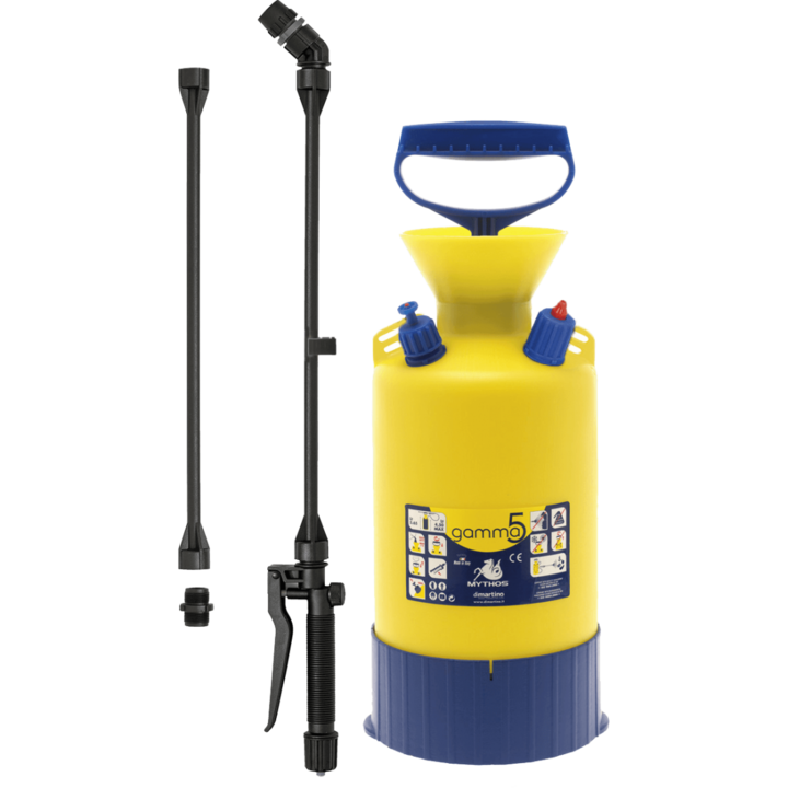 Hordozható permetező Hydrostab DiMartino Gamma 5, Nyomásszabályozóval
