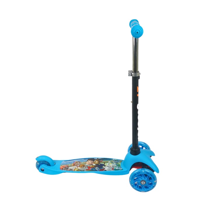 Детска тротинетка, Пес патрул, Светещи колела