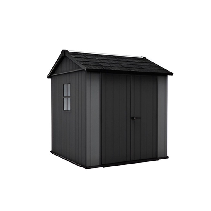 Casa de gradina din plastic Keter, gri