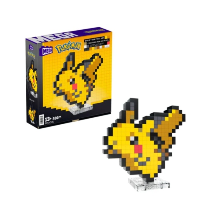 Конструктор Pokemon, Mattel, 400 части, Многоцветен