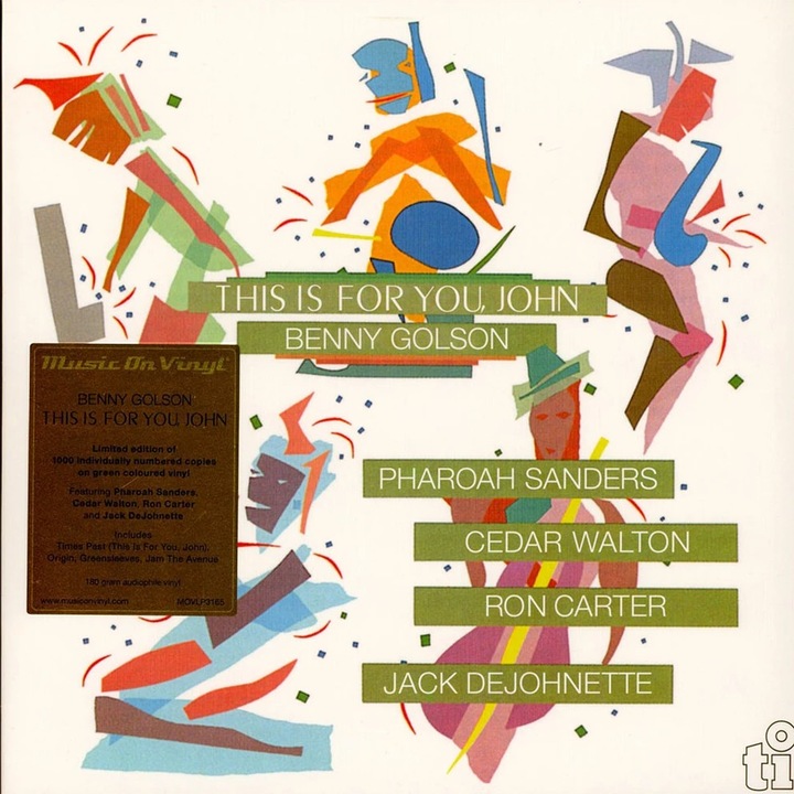 Benny Golson - This Is For You, John - 180g HQ Coloured Vinyl LP