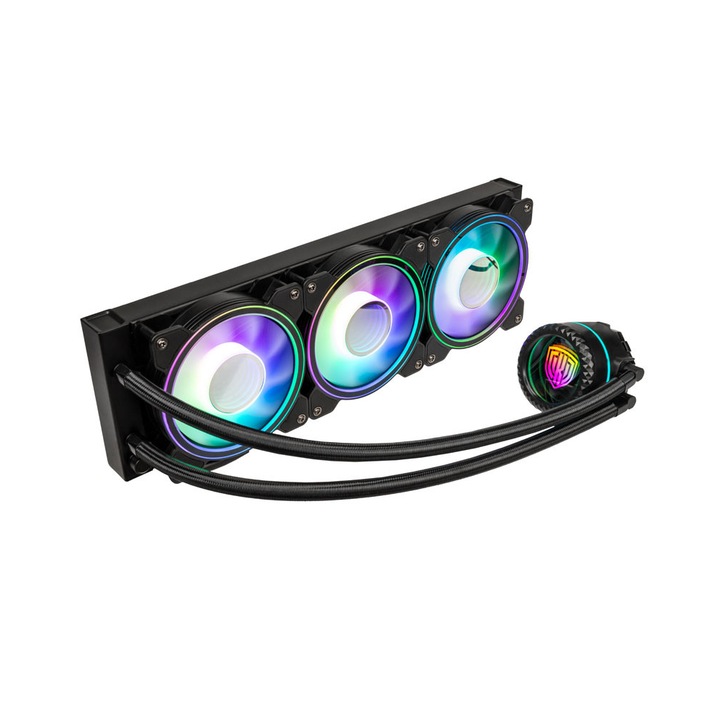 Kolink Umbra Void 360 ARGB processzorhűtő, fekete
