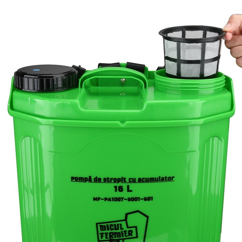 Малка фермерска акумулаторна пръскачка помпа 16 L, 12 V, 5.5 bar - eMAG.bg
