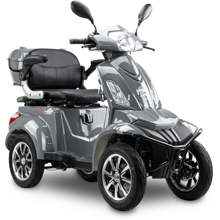 Scuter 4 Roti Scuter electric cu patru roti BILI BIKE SHINO QUADRO, reglabil, 25 km/h ...