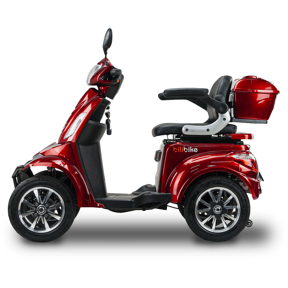 Scuter 4 Roti Scuter electric cu patru roti BILI BIKE SHINO QUADRO. 25 km/h. cu ...