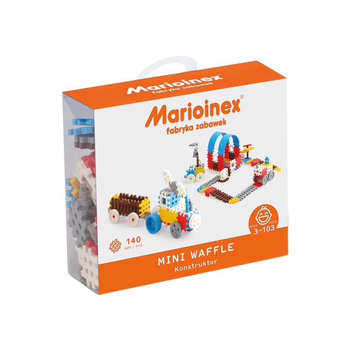 Конструктор Marioinex, Multicolor, 140 части