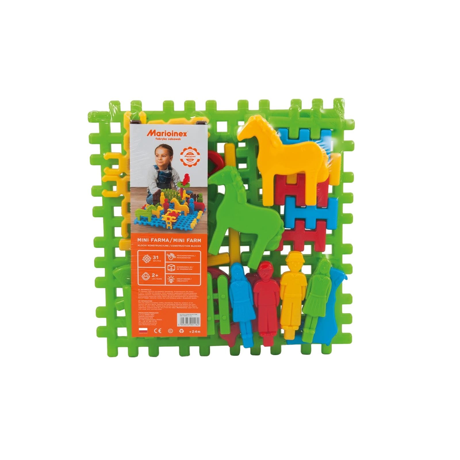 Marioinex 900260 - Blocchi Per Cialde 48 Pezzi | Mattoncini Costruttivi Multicolore | Giocattolo Sicuro Per Bambini - 2