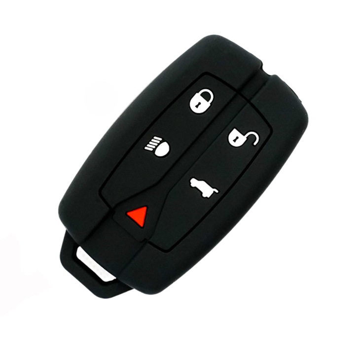 Husa Cheie/Telecomanda Auto tip Rover, EHS E-Husa®, din silicon negru