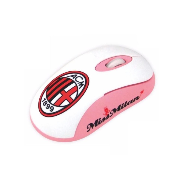 Egér Mini Mouse Ac Milan Official Pink - Pc