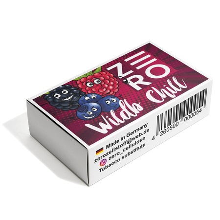 Aroma pentru narghilea din celuloza ZERO WILDB CHILL 50g fara nicotina ...
