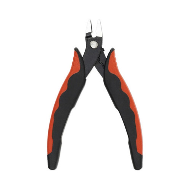 Cleste sfic pentru taiat Wiha Electronic 130mm, taiere simetrica