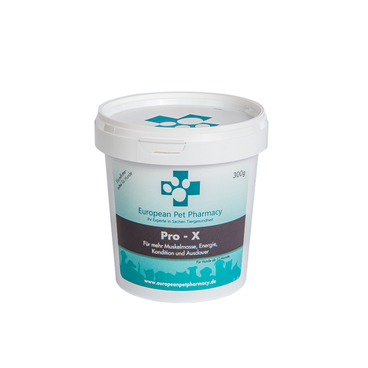 Supliment alimentar - proteina - pentru caini tineri si adulti, European Pet Pharmacy, Pro-X, pudra, 300g