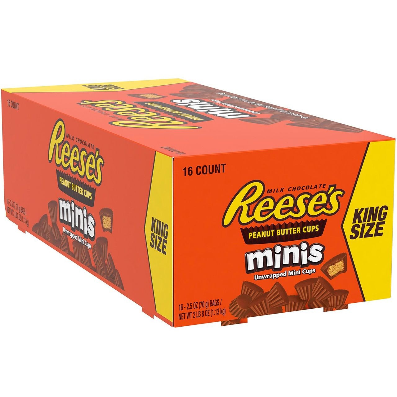 Small Reece's Комплект Reese's Minis, Без Глутен, 16 x 70г - eMAG.bg