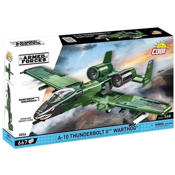 Set de Construit A-10 Thunderbolt II Warthog, 667 piese