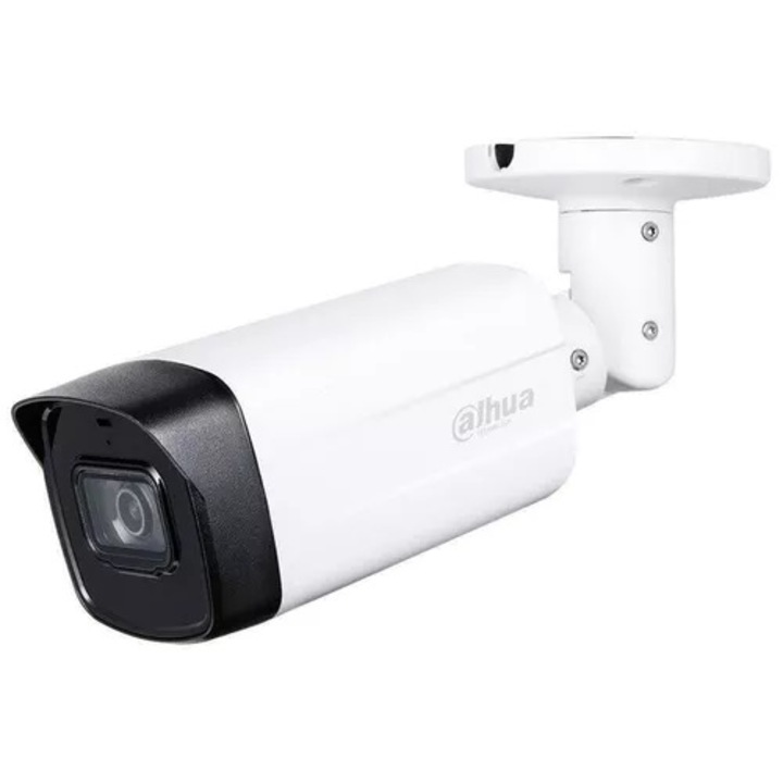 Dahua 5MP камера, 2K професионално наблюдение, IR 80M, CVI/TVI/AHD/CVBS технология, съвместим с Dahua 5MP DVR и SAFER гама, WDR функция, издръжлива структура