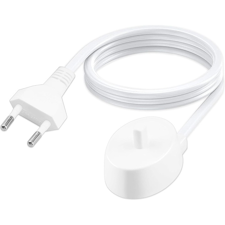 Elektromos fogkefe töltő, Nybgyy®, Braun Oral-B-vel kompatibilis, fehér