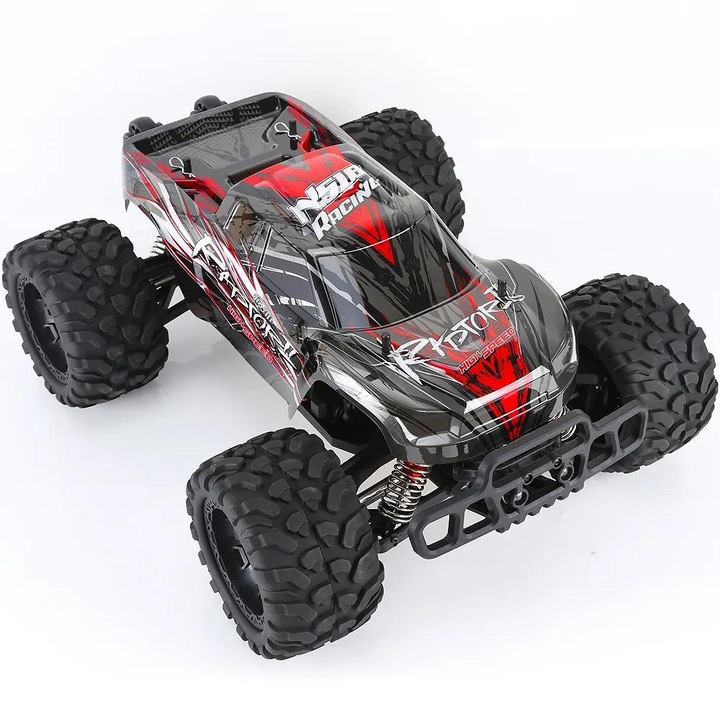 Távirányítós autó, N518 4WD, 1:8, 2.4G, maximális sebesség 100km/h+, akkumulátor 11.1V 4000 mAh LiPo, autonómia ~37min