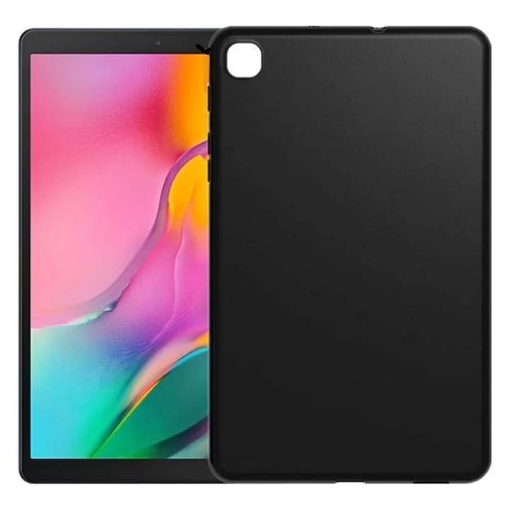 Калъф за таблет, Съвместим с Apple iPad 2022, 10.9", Силикон, Черен