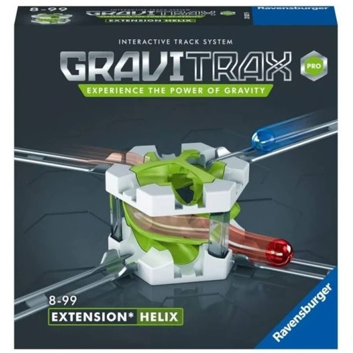 Gravitrax Helix удължителен комплект конструктор, Ravensburger, пластмаса, многоцветен