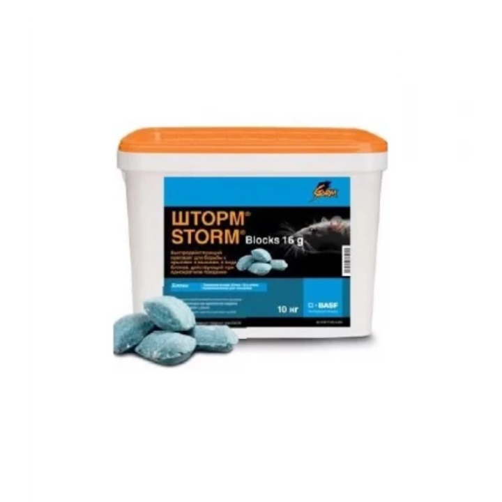 Raticid Storm 4G BB, 10 kg