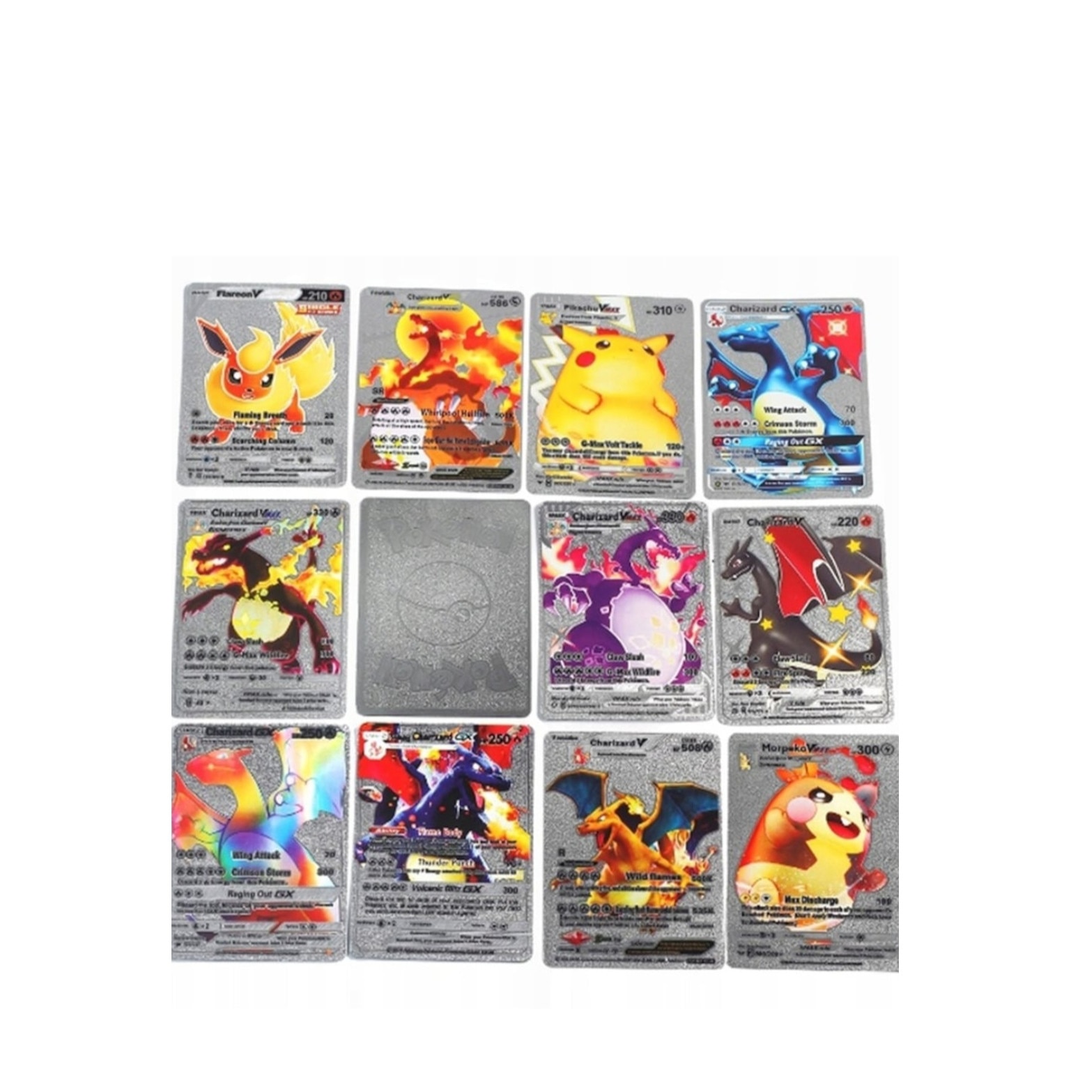 Pokémon version argento ITA版　正規品 Set cartonase Pokemon Silver, 55 bucati argintii - eMAG.ro