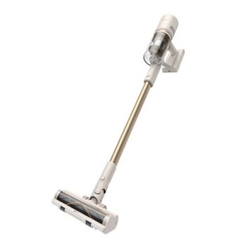 Aspirator vertical Dreame U20, 450W, Putere de aspirare 2500Pa, Autonomie 60 minute, Rezervor 0,5l, Alb/Auriu