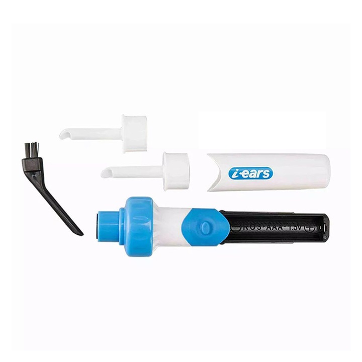 Set aspirator pentru urechi, Sunmostar, Plastic, Albastru