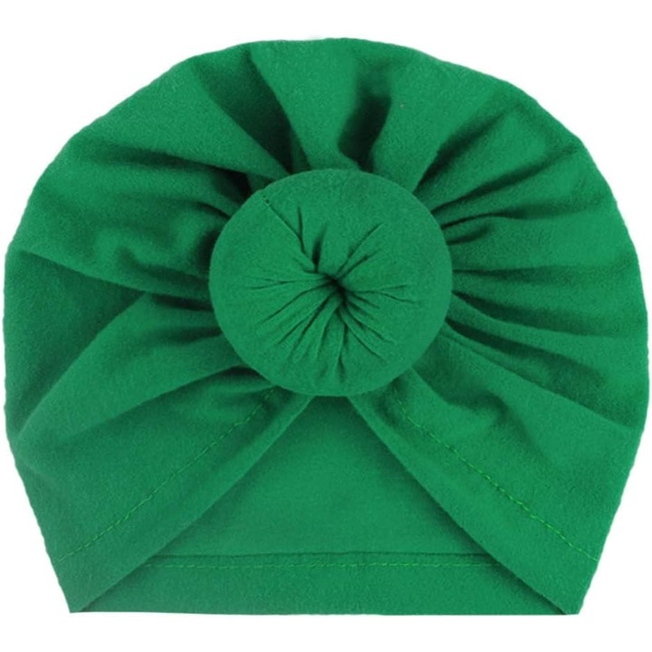Turban bebelusi din bumbac Drool, Verde