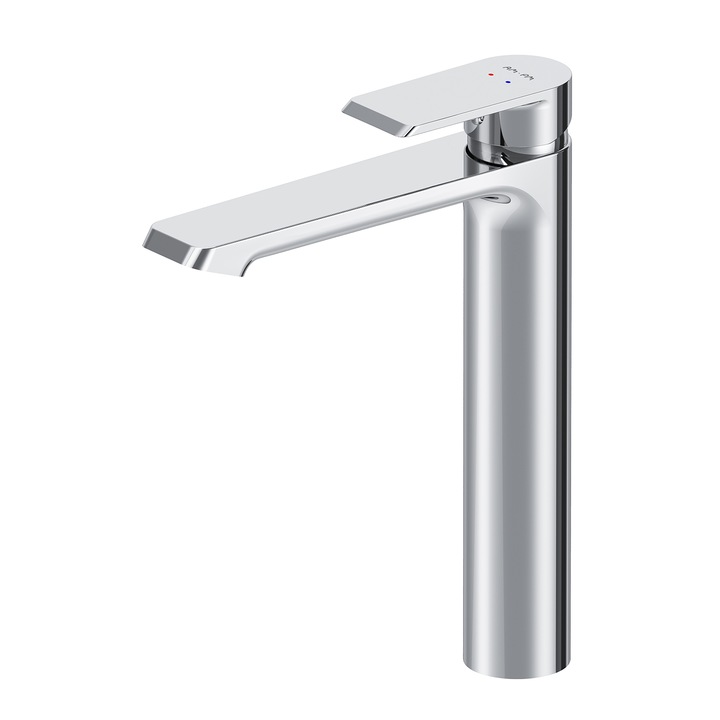 AM.PM Flash FNA92000 mosdócsaptelep, mosdó beépítés, SoftClean kerámia patron, egyszeres vezérlés, szekvenciális áramlás, levegőztető, megakadályozza a vízkő lerakódását, víztakarékos, króm