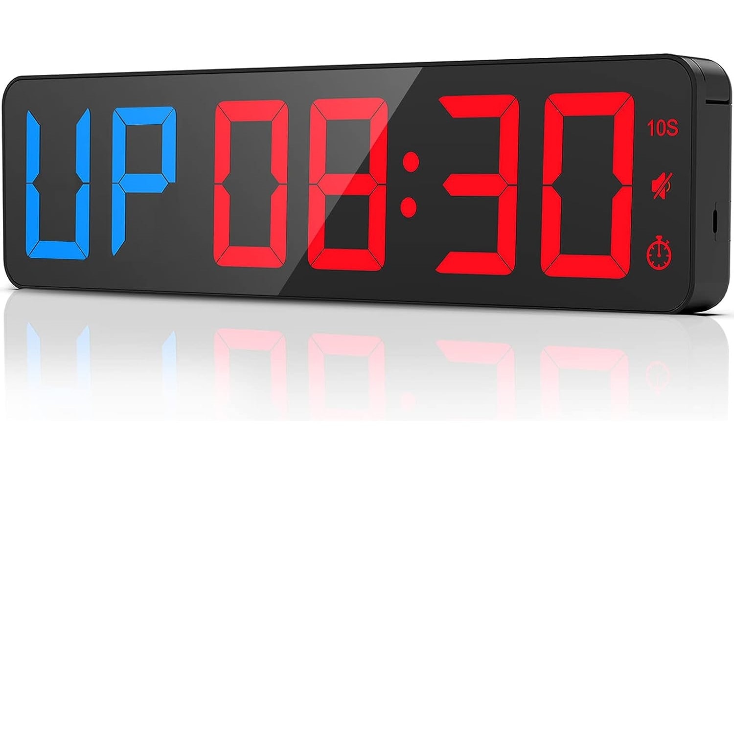 Ceas Timer Ceas pentru Antrenament cu Timer de 15 inch si Display LED Mare, ANJANK ...