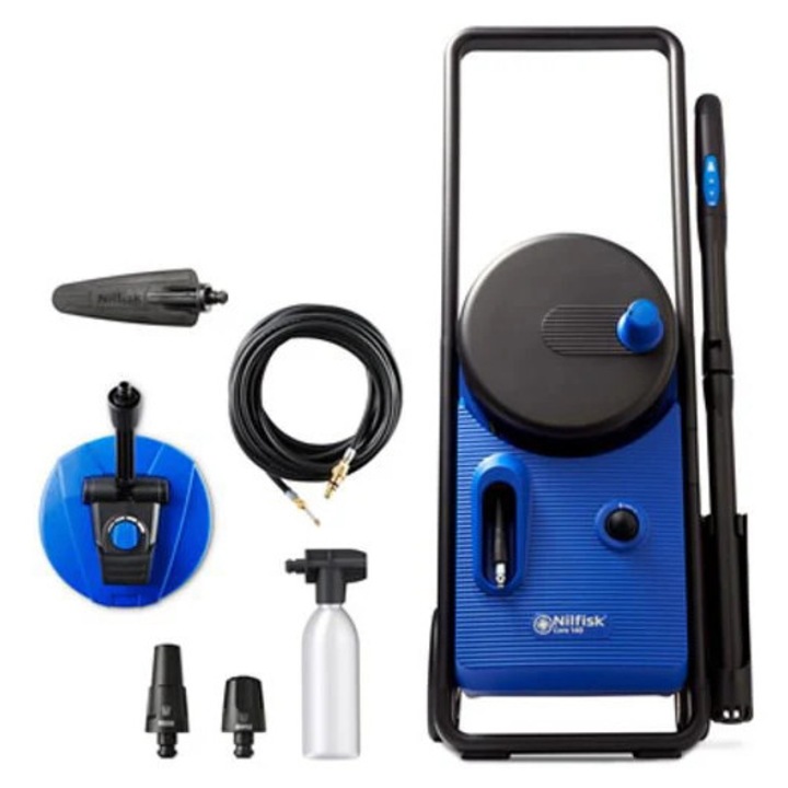 Magasnyomású mosó, Nilfisk, 140 bar, 1800 W, fekete/kék