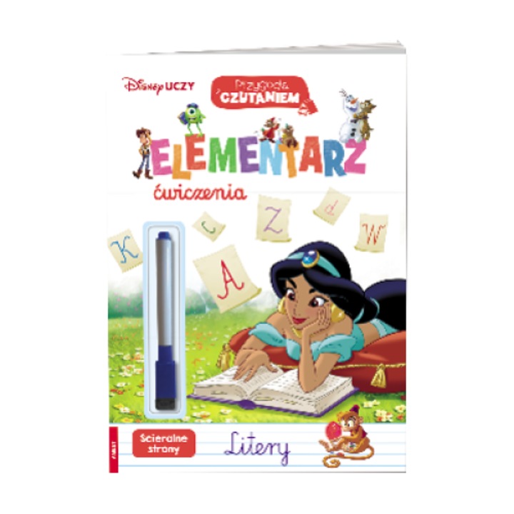 Disney uczy mix Elementarz ćwiczenia Litery USL-9303