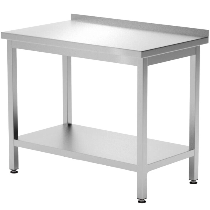 Masa de lucru, Hendi, Inox, 800 x 600 x 850 mm, Argintiu