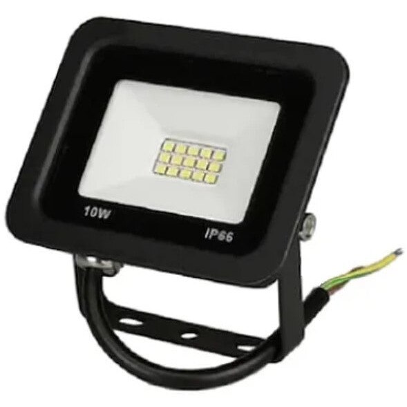 Proiector led 10W, IP66, 220V, interior-exterior, negru - eMAG.ro