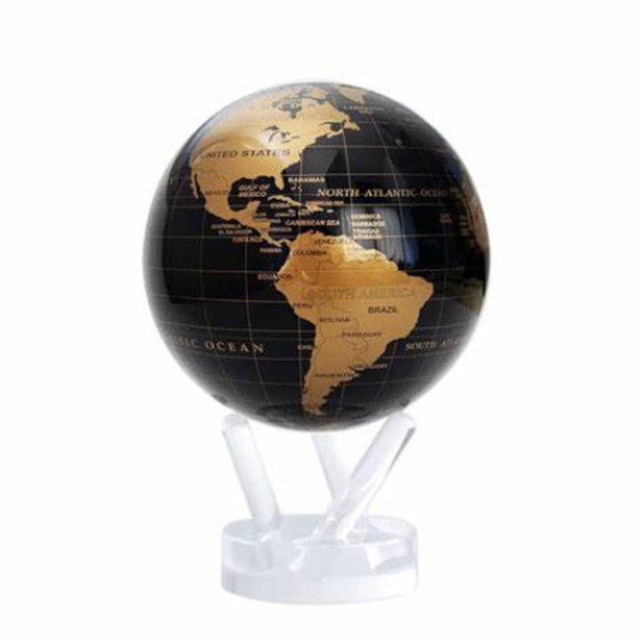 Въртящ се глобус Mova Globe Black And Gold