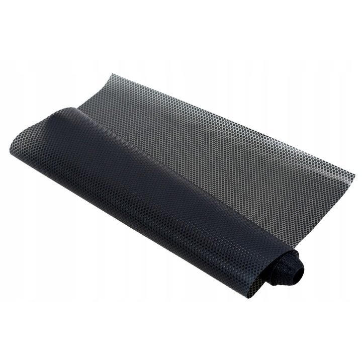 Подложка против плъзгане за чекмеджета, Пластмаса, 50x300см, Черна