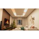 Kit panouri luminoase modulare inteligente Nanoleaf Skylight Starter Kit, Wi-Fi, LED RGBCW, sincronizare muzica, lumina alba si colorata (2700-6500K), control vocal, 3 panouri