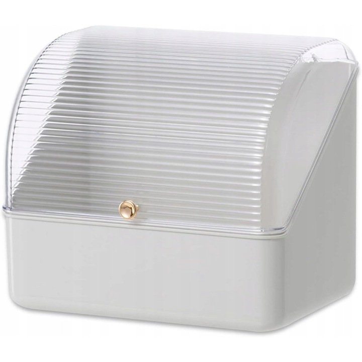 Organizator De Produse Cosmetice, F19, Machiaj, 18x23.5x26 cm, Alb