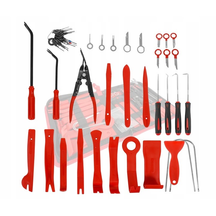 Trusa demontat radio tapiterii cleme auto 43 piese (V86292)